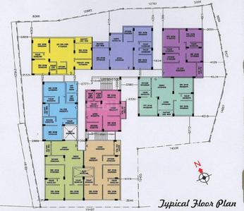 Project Image of 974.0 - 1537.0 Sq.ft 2 BHK Apartment for buy in Indira Om Sai Residence