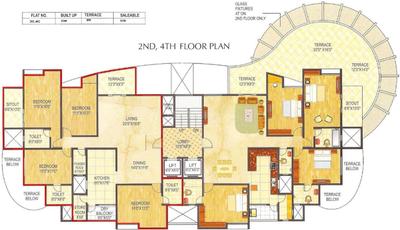 Project Image of 2580.0 - 3780.0 Sq.ft 4 BHK Apartment for buy in Tribute Gemini Riverfront