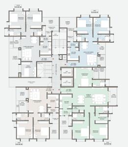 Project Image of 1116.0 - 2090.0 Sq.ft 2 BHK Apartment for buy in Mittal Sun Orchid