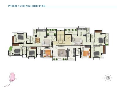 Project Image of 996.0 - 1423.0 Sq.ft 2 BHK Apartment for buy in SK Paradise