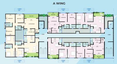 Project Image of 710.0 - 941.0 Sq.ft 1.5 BHK Apartment for buy in Goyal My Home Wakad