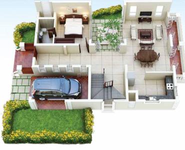 Project Image of 2593.24 - 3954.01 Sq.ft 3 BHK Villa for buy in Braganza Waterfront