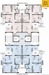 Project Image of 324.0 - 483.0 Sq.ft 1 BHK Apartment for buy in Dreams Sankalp L M Wings