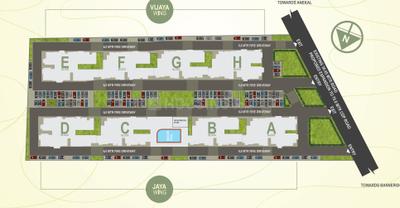 Project Image of 1265.0 - 1775.0 Sq.ft 2 BHK Apartment for buy in Banashree Arka Forest View Jaya Wing