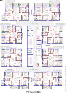 Project Image of 1591.23 - 2059.49 Sq.ft 3 BHK Apartment for buy in Candeur Twins