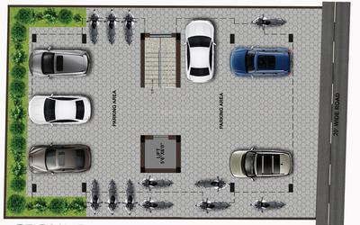 Project Image of 893.0 - 948.0 Sq.ft 2 BHK Apartment for buy in MP Flavia