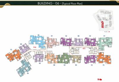 Project Image of 659.0 - 2513.0 Sq.ft 1 BHK Apartment for buy in Evergreen Prestige Raintree Park