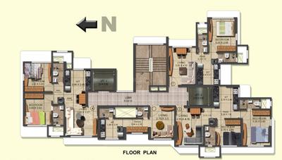 Vastu Darshan Heights Darshan Heights Cluster Plan 1