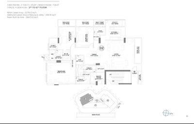 Project Image of 3647 Sq.ft 3 BHK Apartment / Flat for sale in Whitefield for Rs. 58700000