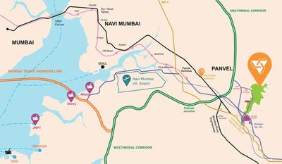 Wadhwa Wise City RZ8 Wing A2 Location Plan 1