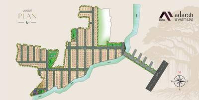 Project Image of 891.0 - 1077.0 Sq.ft Residential Plot Plot for buy in Jain Adarsh Avenue