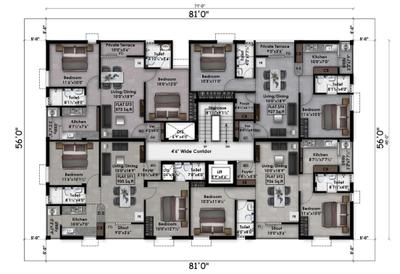 Project Image of 873.0 - 1179.0 Sq.ft 2 BHK Apartment for buy in MS Subakirudh