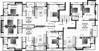 Project Image of 563.0 - 1097.0 Sq.ft 2 BHK Apartment for buy in Shreenath Shree Darshan