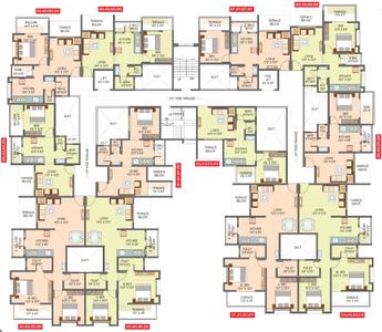 Project Image of 518.0 - 580.0 Sq.ft 2 BHK Apartment for buy in Balaji Manas Valley Phase 1