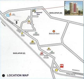 Project Image of 665.0 - 820.0 Sq.ft 1 BHK Apartment for buy in Om Sai Enterprises Sai Deva Apartment