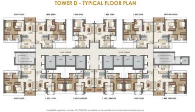 Project Image of 389.87 - 594.6 Sq.ft 1 BHK Apartment for buy in Runwal Codename Enchanted Tower D