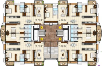 Project Image of 0.0 - 2750.0 Sq.ft 3 BHK Apartment for buy in Vinit S Amin Shipal