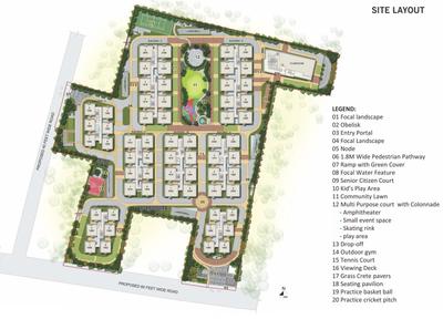 Project Image of 1047.0 - 1420.0 Sq.ft 3 BHK Apartment for buy in Aparna Amaravati One