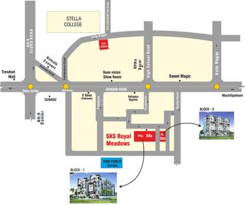 Project Image of 1186.0 - 1823.58 Sq.ft 2 BHK Apartment for buy in SKS Royal Meadows