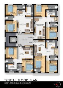Project Image of 760.0 - 865.0 Sq.ft 2 BHK Apartment for buy in Maraa Nanda Nivas