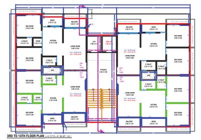 Project Image of 666.72 - 730.76 Sq.ft 2 BHK Apartment for buy in Eden Evoq And Empire