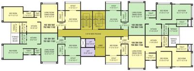 Project Image of 1480 Sq.ft 3 BHK Apartment / Flat for sale in Baner for Rs. 18500000