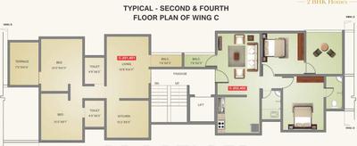 Project Image of 555.0 - 1000.0 Sq.ft 1 BHK Apartment for buy in Royal Sai Crest
