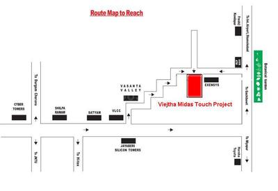Project Image of 2445.0 - 2535.0 Sq.ft 3 BHK Apartment for buy in Indi Vijetha Midas
