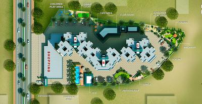 Project Image of 301.0 - 448.0 Sq.ft 1 BHK Apartment for buy in Mohan Areca Wing A B C And D