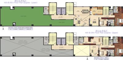 Project Image of 2400.0 - 8425.0 Sq.ft 3 BHK Apartment for buy in Ideal Exotica