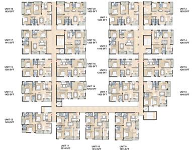 Project Image of 1254.86 - 1634.93 Sq.ft 2 BHK Apartment for buy in Ayaan Gokuldham