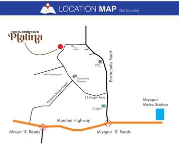 Project Image of 915.0 - 1675.0 Sq.ft 2 BHK Apartment for buy in NSKs Nikhil Krishna Platina