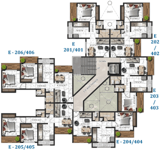 Project Image of 469.0 - 831.0 Sq.ft 1 RK Apartment for buy in SP Residency