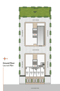 Project Image of 772.96 - 867.57 Sq.ft 3 BHK Apartment for buy in Vrundavan Greens
