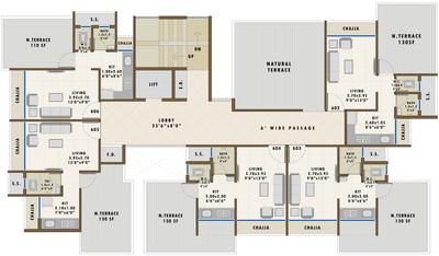 Project Image of 185.0 - 660.0 Sq.ft 1 RK Apartment for buy in Ashiana Pratik Hills