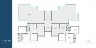 Project Image of 564.14 - 782.21 Sq.ft 2 BHK Apartment for buy in Pushpak Skyline