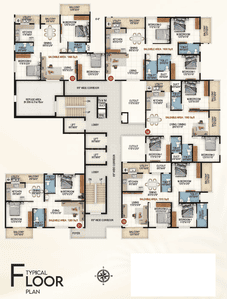 Project Image of 1265.0 - 1630.0 Sq.ft 2 BHK Apartment for buy in RRL Palm Altezze