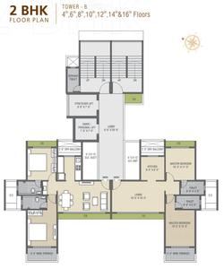 Project Image of 1200 Sq.ft 3 BHK Apartment / Flat for sale in Ghansoli for Rs. 30000000
