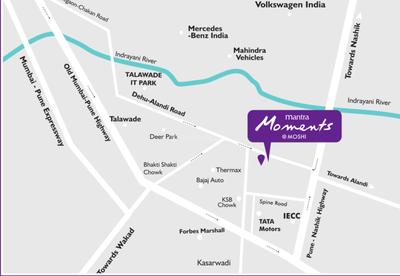Project Image of 348.0 - 481.0 Sq.ft 1 BHK Apartment for buy in Mantra Moments Phase 4