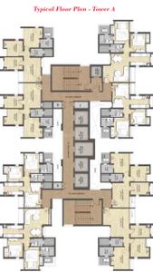 Project Image of 504.0 - 615.0 Sq.ft 2 BHK Apartment for buy in Colorplus Ten X Habitat Raymond Realty Tower A and B