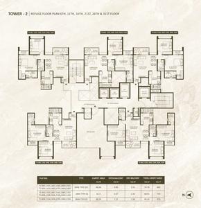 Project Image of 753.0 - 1457.0 Sq.ft 2 BHK Apartment for buy in Neev Luxton