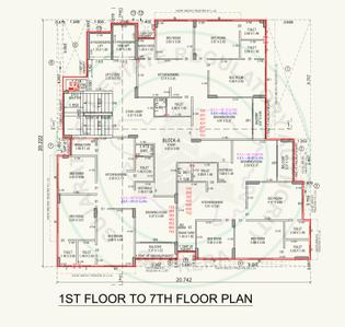 Project Image of 922.9 - 927.42 Sq.ft 3 BHK Apartment for buy in Trivana Seven Springs