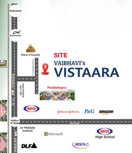 SSL Vaibhavi Vistaara Location Plan 1