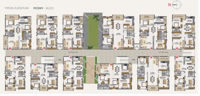 Project Image of 1116.0 - 1912.0 Sq.ft 2 BHK Apartment for buy in Poetree