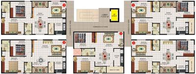 Project Image of 1016.0 - 1083.0 Sq.ft 2 BHK Apartment for buy in Aishwarya Chethana Meadows