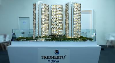 Project Image of 646.16 - 692.77 Sq.ft 2 BHK Apartment for buy in Tridhaatu Morya II