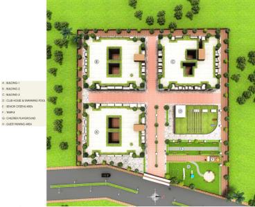 Project Image of 380.0 - 673.0 Sq.ft 1 BHK Apartment for buy in Pristine Village Residency III Building A