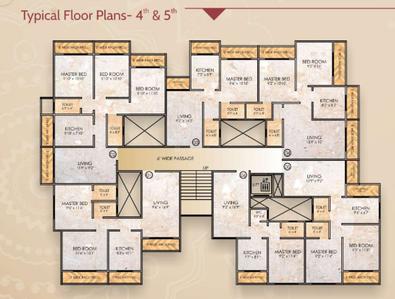 Project Image of 402.03 - 578.99 Sq.ft 2 BHK Apartment for buy in Patels Sapphire