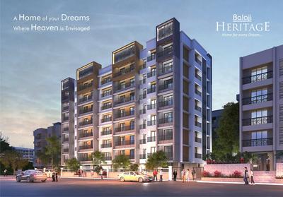 Project Image of 299.02 - 445.09 Sq.ft 1 BHK Apartment for buy in Balaji Heritage