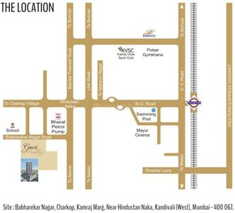 Project Image of 456.93 - 732.05 Sq.ft 1 BHK Apartment for buy in Gauri Excellency Wing A And B